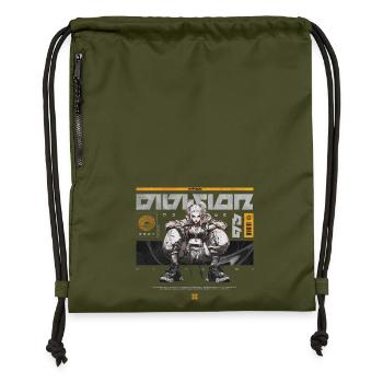 Hikari - Aikyo - Gymsac made from recycled material - military green - Front