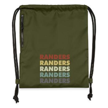 Randers - Denmark - Dänemark - Skandinavien - Turnbeutel aus Recycling-Material - military Green - Vorne