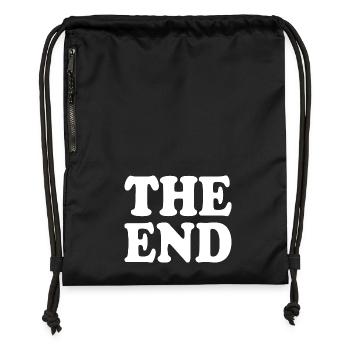 The end - Turnbeutel aus Recycling-Material - military Green - Vorne