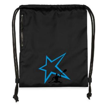 Canoe Stern - Sac à cordon en polyester recyclé - noir - Devant