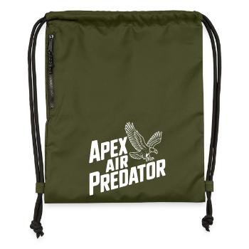 Apex Air Predator - Gymsac made from recycled material - military green - Front