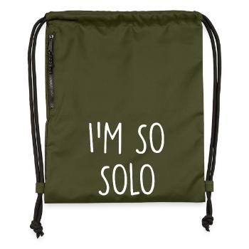 Solo  - Turnbeutel aus Recycling-Material - military Green - Vorne