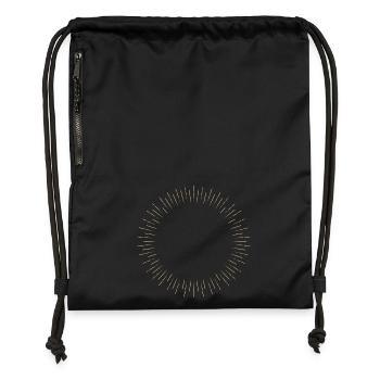 Golden Sun Ring Ray Frame - Gymsac made from recycled material - black - Front