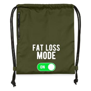 Mode de perte de graisse ON Nutrition Alimentation Perte de graisse - Sac à cordon en polyester recyclé - military green - Devant