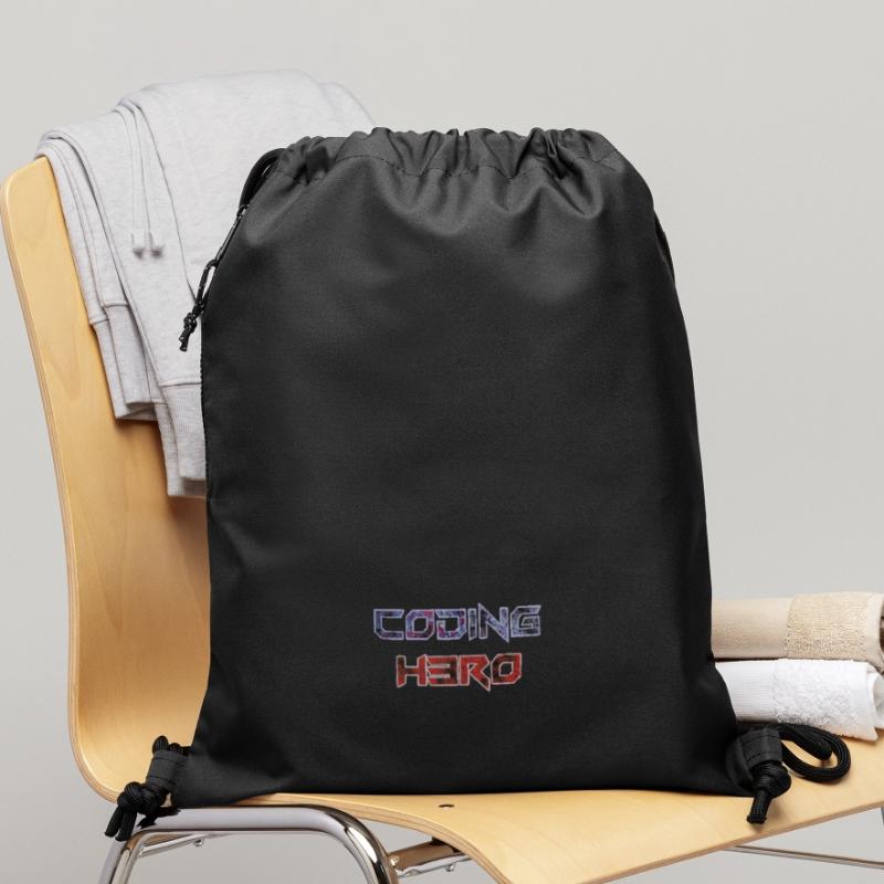 Coding Hero - Programmier-Held Turnbeutel aus Recycling-Material