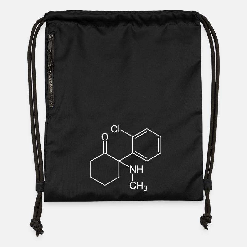 ketamine - Gymsac made from recycled material - black
