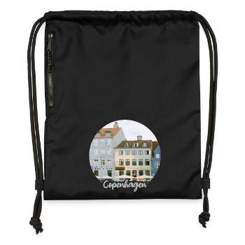 Copenhagen Harbour Flair Townhouses - Gymsac made from recycled material - black - Front