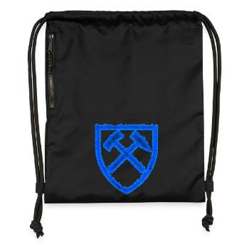 Extraction de marteaux et de maillets Cadeau de charbon Schalke - Sac à cordon en polyester recyclé - noir - Devant