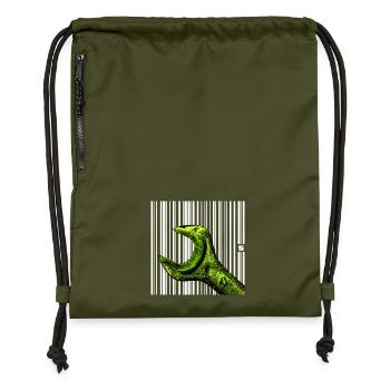 SPOT - SERVICE - Turnbeutel aus Recycling-Material - military Green - Vorne