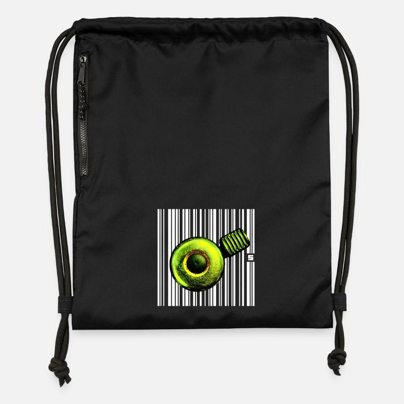 SPOT - FAILLITE - Sac à cordon en polyester recyclé - noir