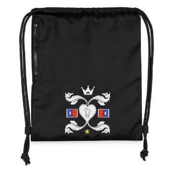 T SHIRT 976 MAYOTTE - Gymsac made from recycled material - black - Front