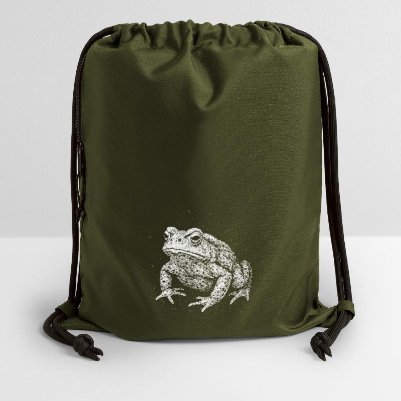 Crapaud Sac à cordon en polyester recyclé