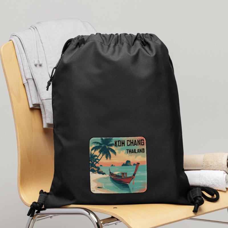 Koh Chang Sac à cordon en polyester recyclé
