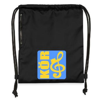 DRIVE CAT - Gymsac made from recycled material - black - Front