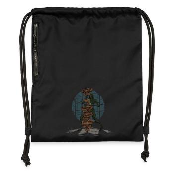 Evil Places - Gymsac made from recycled material - black - Front