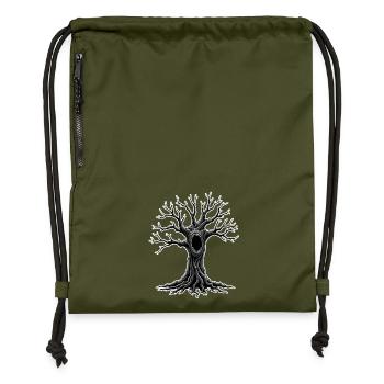 Arbre hurlant - Sac à cordon en polyester recyclé - military green - Devant