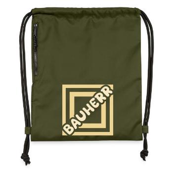 Job Builder - Gymsac made from recycled material - military green - Front