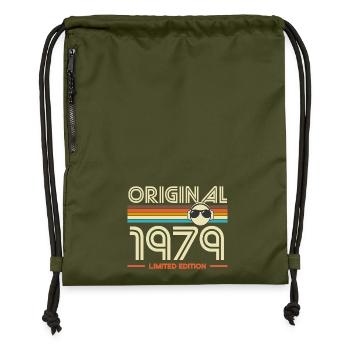 Originales Retro-T-Shirt der Ausgabe von 1979 - Turnbeutel aus Recycling-Material - military Green - Vorne