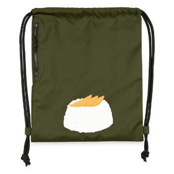 Mango-Klebreis - Turnbeutel aus Recycling-Material - military Green - Vorne