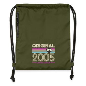 Originale limitierte Ausgabe 2005 - Turnbeutel aus Recycling-Material - military Green - Vorne