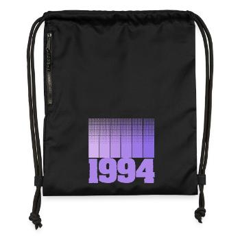 Born in 1994 - Gymsac made from recycled material - black - Front