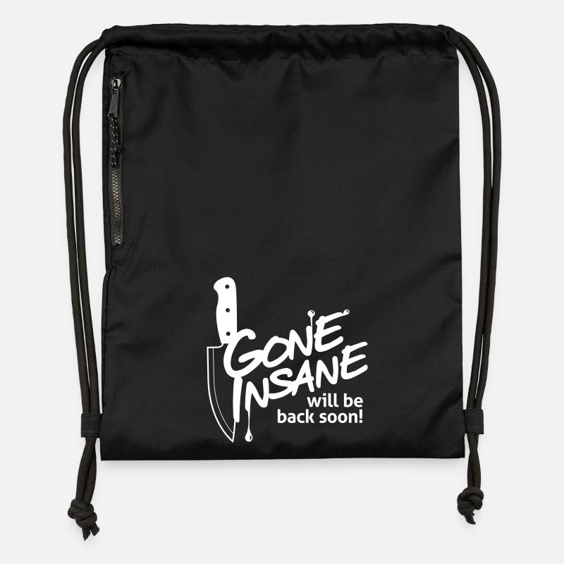 Gone Insane wird bald zurück! - Turnbeutel aus Recycling-Material - Schwarz