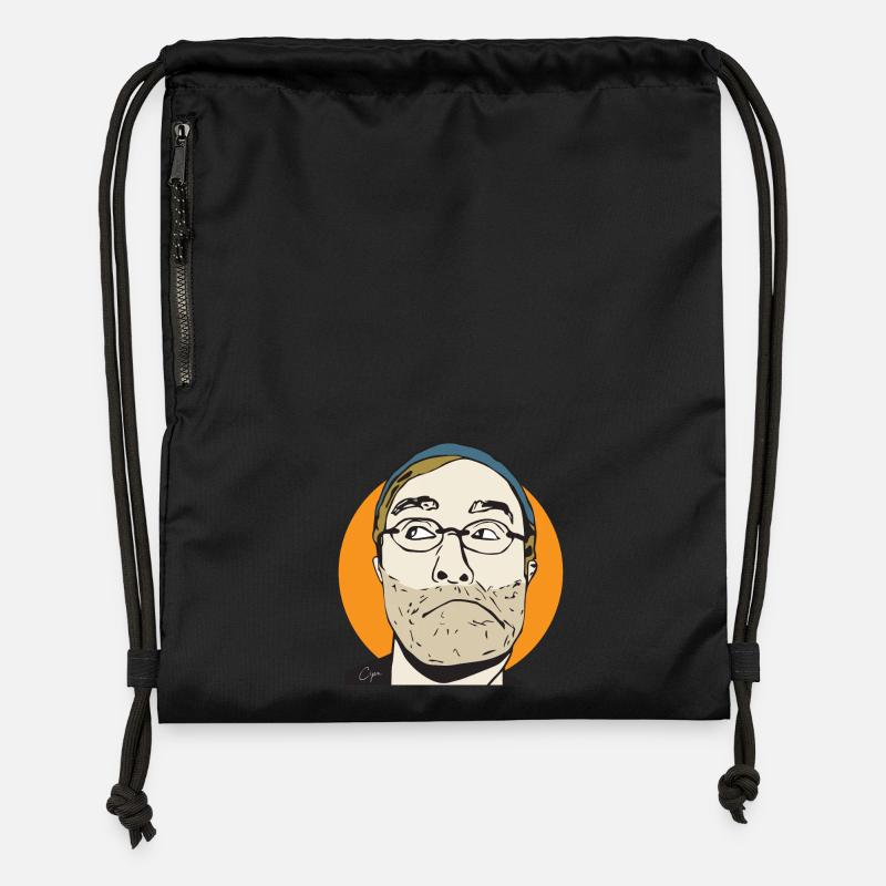 Lucius - Gymsac made from recycled material - black