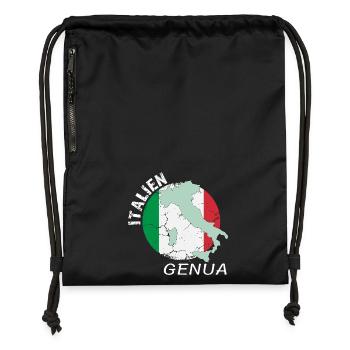 Gênes - Sac à cordon en polyester recyclé - military green - Devant