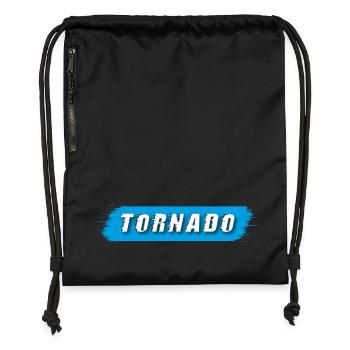 Tornado | Storm - Gymsac made from recycled material - black - Front