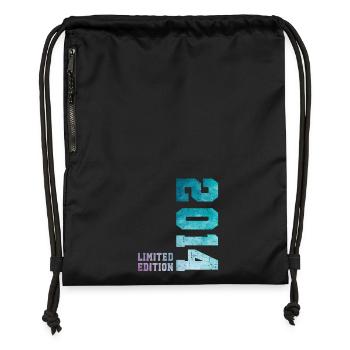 2014 Édition Limitée 12 ans anniversaire - Sac à cordon en polyester recyclé - noir - Devant