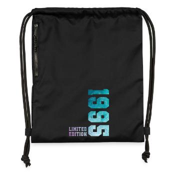 1995 Édition Limitée 31 ans anniversaire - Sac à cordon en polyester recyclé - noir - Devant