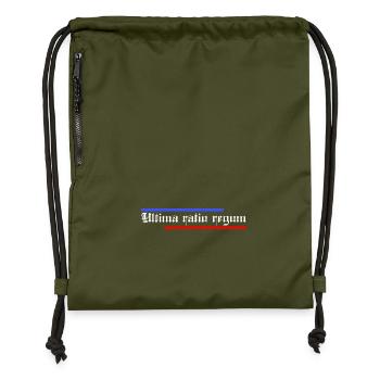 Ultima Ratio Regum - Gymsac made from recycled material - military green - Front
