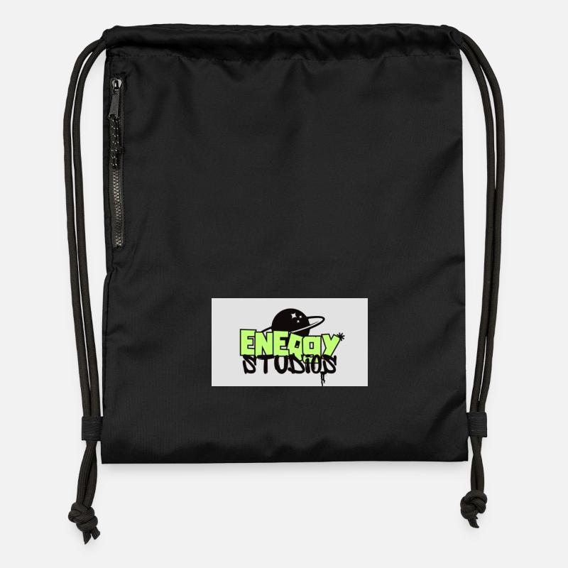 Energy Studios Entertainment - Turnbeutel aus Recycling-Material - Schwarz