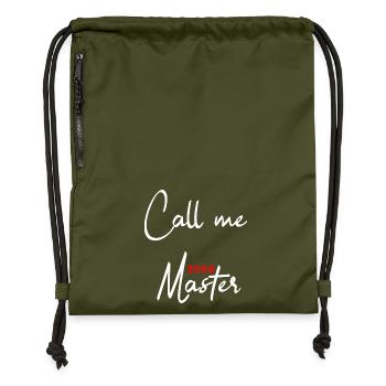 Diplôme de Master 2026 - Sac à cordon en polyester recyclé - military green - Devant