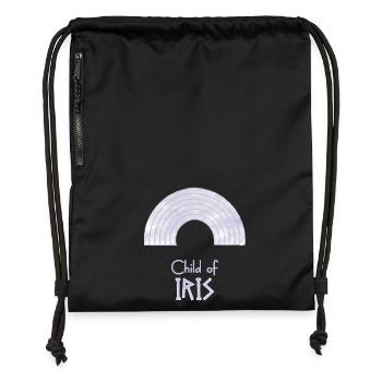 Child of Iris – Percy Jackson inspired design - Gymsac made from recycled material - military green - Front