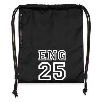 ANGLETERRE - Sac à cordon en polyester recyclé - military green - Devant