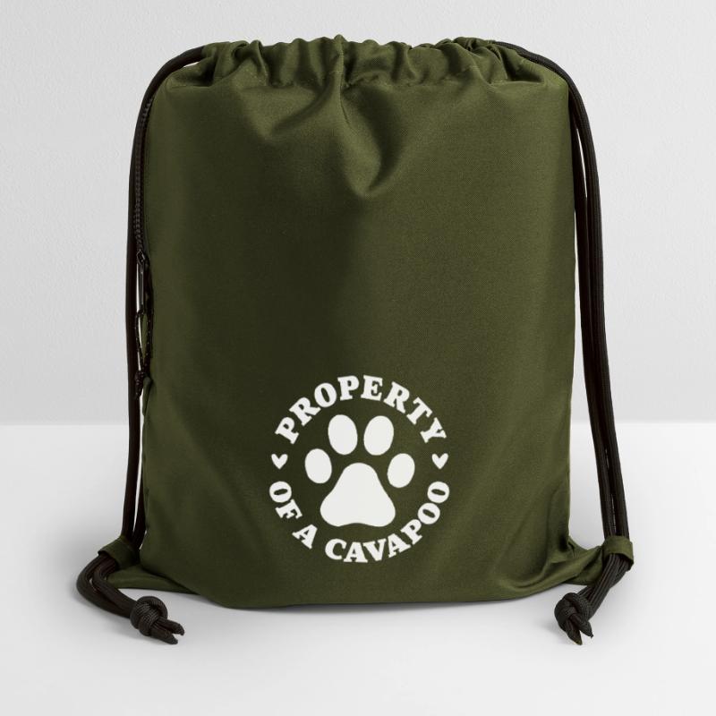 Eigentum eines Cavapoo Turnbeutel aus Recycling-Material