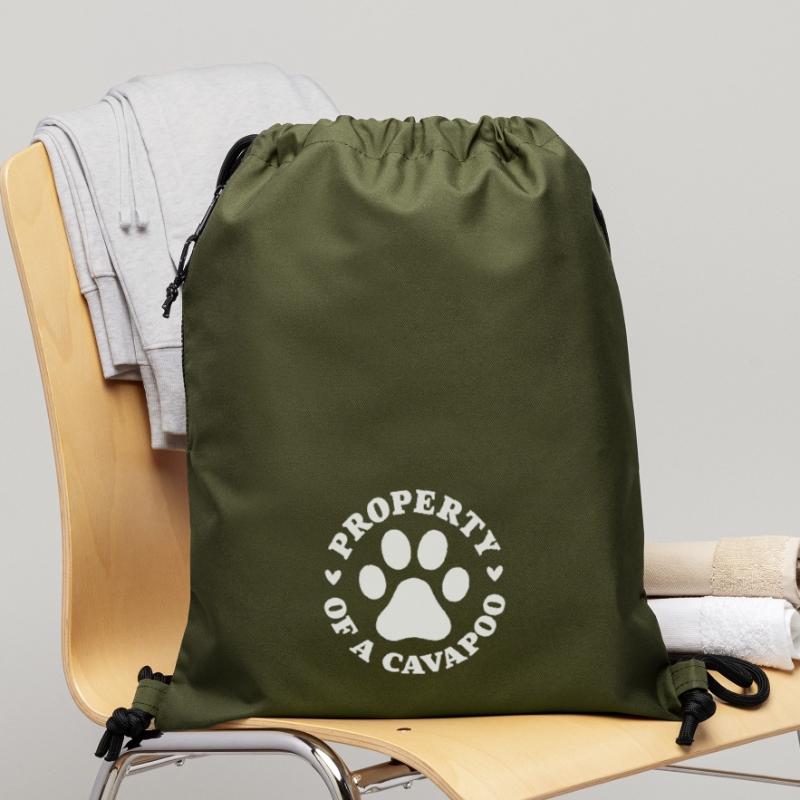 Eigentum eines Cavapoo Turnbeutel aus Recycling-Material