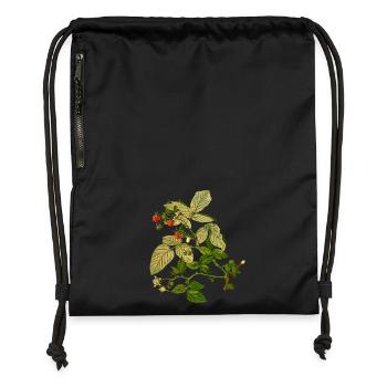 raspberry rasperry fruit veggie vegetable fruits1 - Gymsac made from recycled material - black - Front