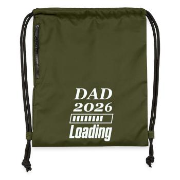 DAD 2026 Loading - Turnbeutel aus Recycling-Material - military Green - Vorne