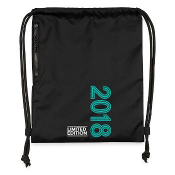 8th Birthday Boy 2018 Gift Decoration - Gymsac made from recycled material - black - Front