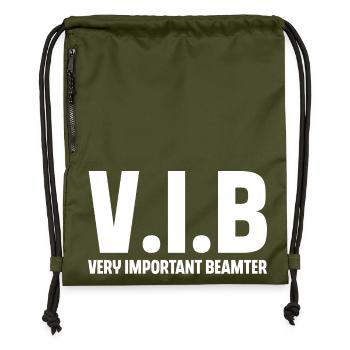 Civil servant - Gymsac made from recycled material - military green - Front