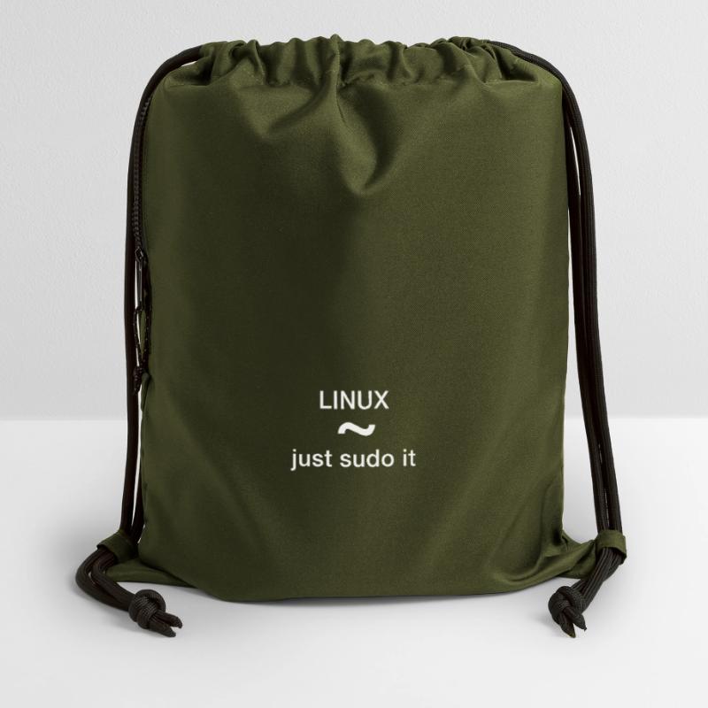 just sudo it pc programmierer nerd code löschen un Turnbeutel aus Recycling-Material