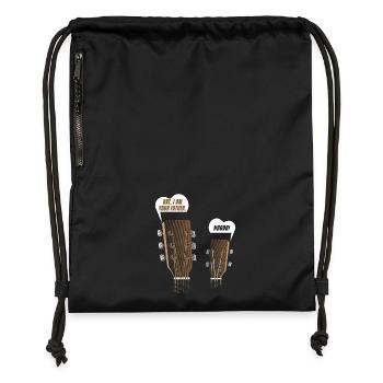 Ukulele Gitarre Geschenk Uke are you my father - Turnbeutel aus Recycling-Material - military Green - Vorne