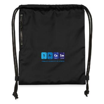 Funny - Sarkasmus - Element - Blau - Lustig - Cool - Gymsac made from recycled material - black - Front