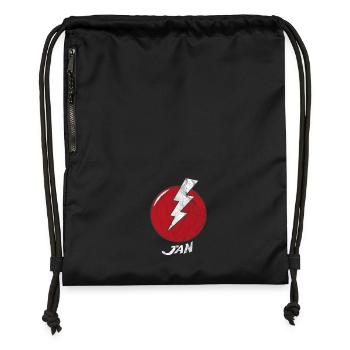 Blitz Name Shirt Superhero Superhero Jan - Gymsac made from recycled material - black - Front