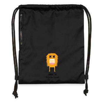 erreur 404 - Sac à cordon en polyester recyclé - noir - Devant