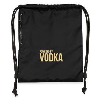 Powered by Vodka - Turnbeutel aus Recycling-Material - military Green - Vorne