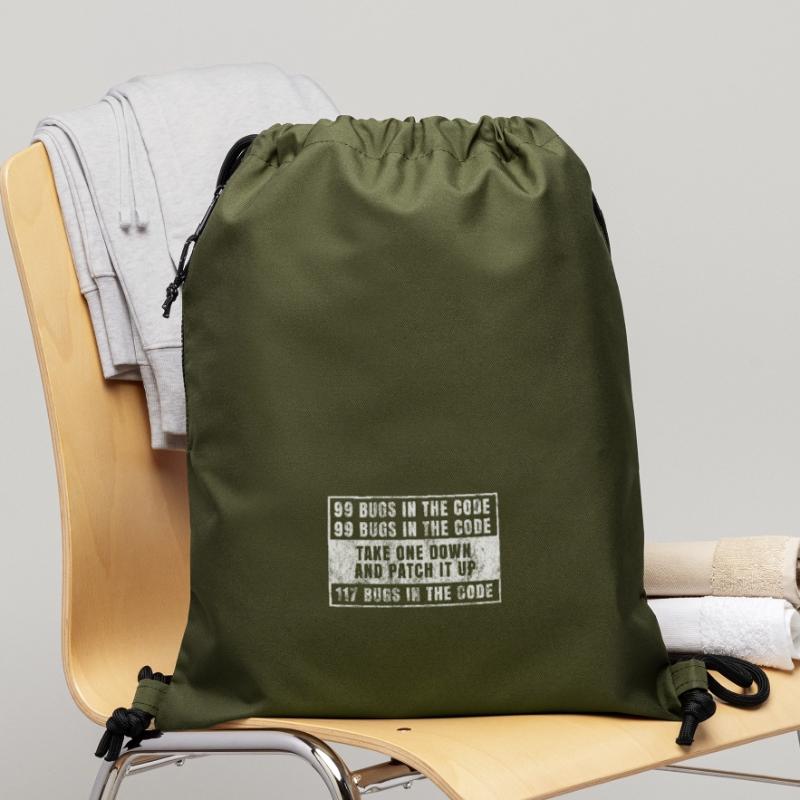 Programmierer Shirt Programmieren Sprüche Nerd Turnbeutel aus Recycling-Material