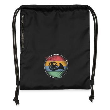 Bugle - Gymsac made from recycled material - black - Front